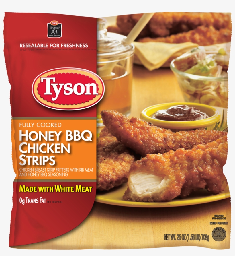 Honey Bbq Chicken Strips Are A Flavorful Choice That - Tyson Honey Bbq Chicken Strips, transparent png download