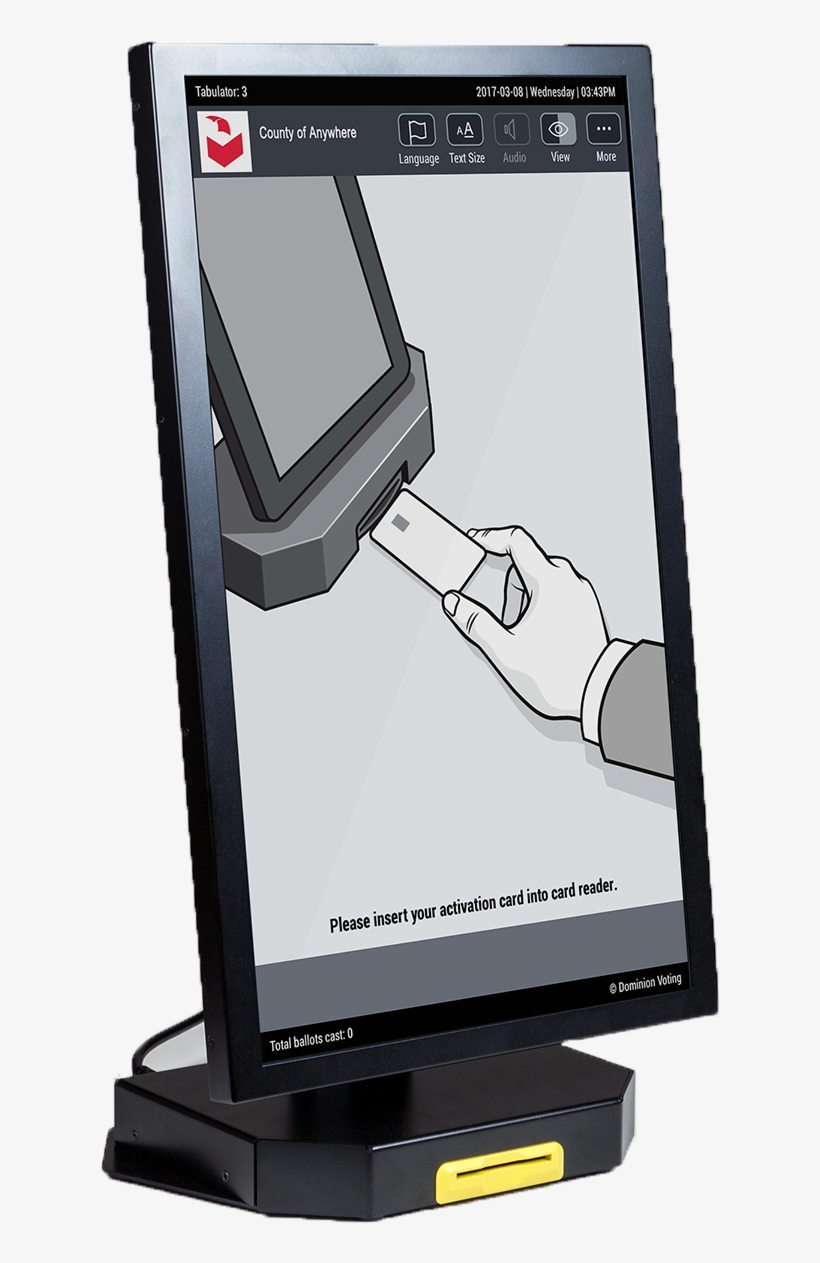 Vote By Mail Ballots Are Tabulated On The Dominion - Gadget, transparent png download