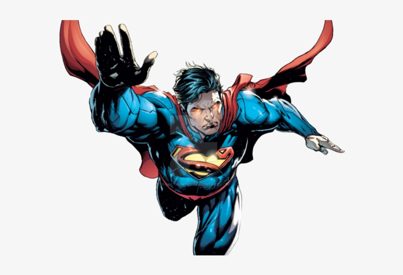 Superman Clipart 3d Png - Superman Comic Png, transparent png download