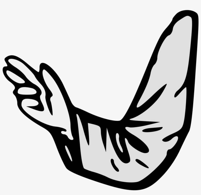 Arm Vested Fesswise With A Hand Of Benediction, transparent png download