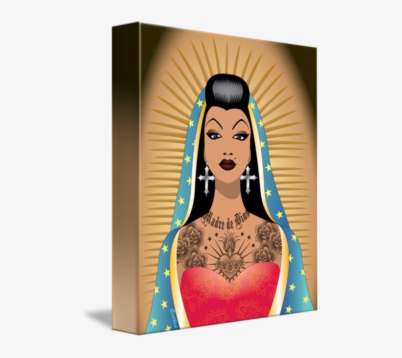 Png Free Download Eyebrows Transparent Chola - Chola Guadalupe, transparent png download