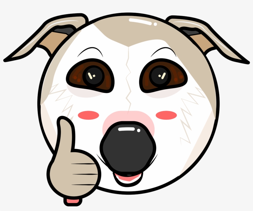Original Vector Cartoon Dog Head Png And Image, transparent png download