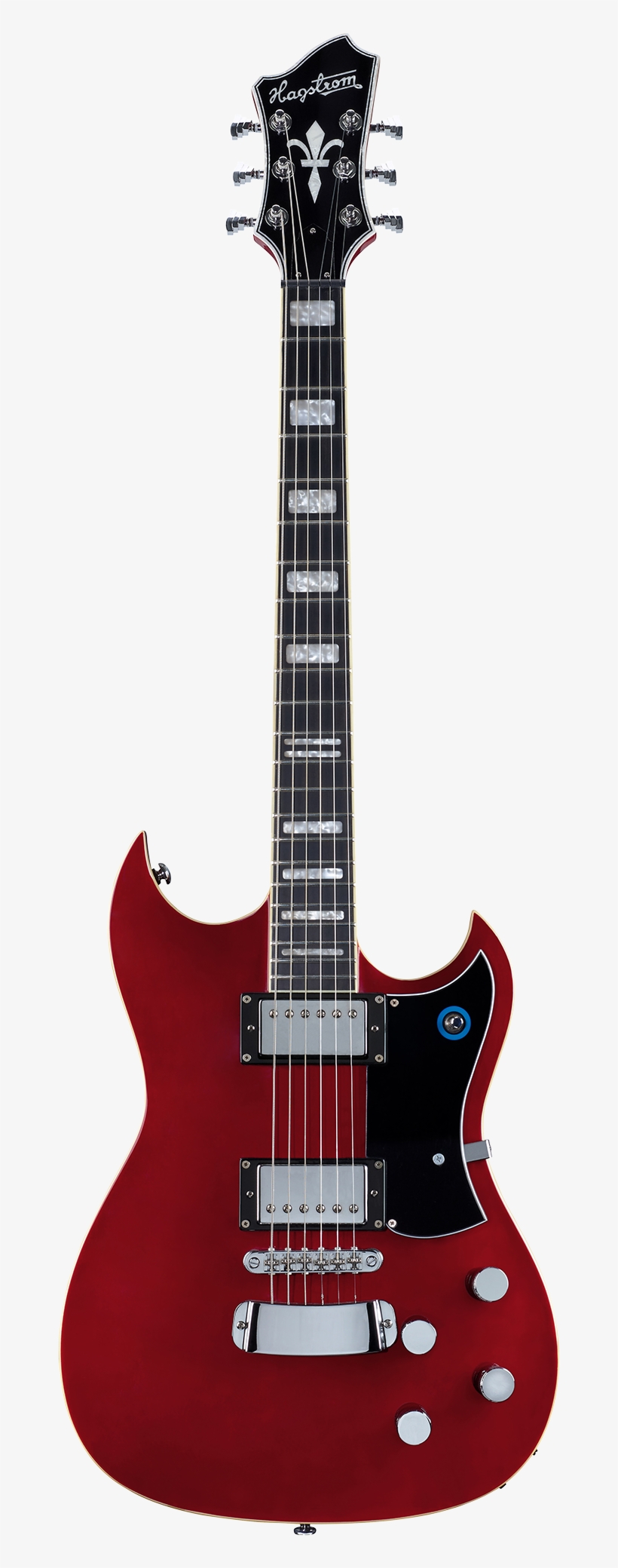 Hagstrom E-gitarre, Signature Pat Smear, Wild Cherry - Gibson Les Paul 68 Reissue, transparent png download