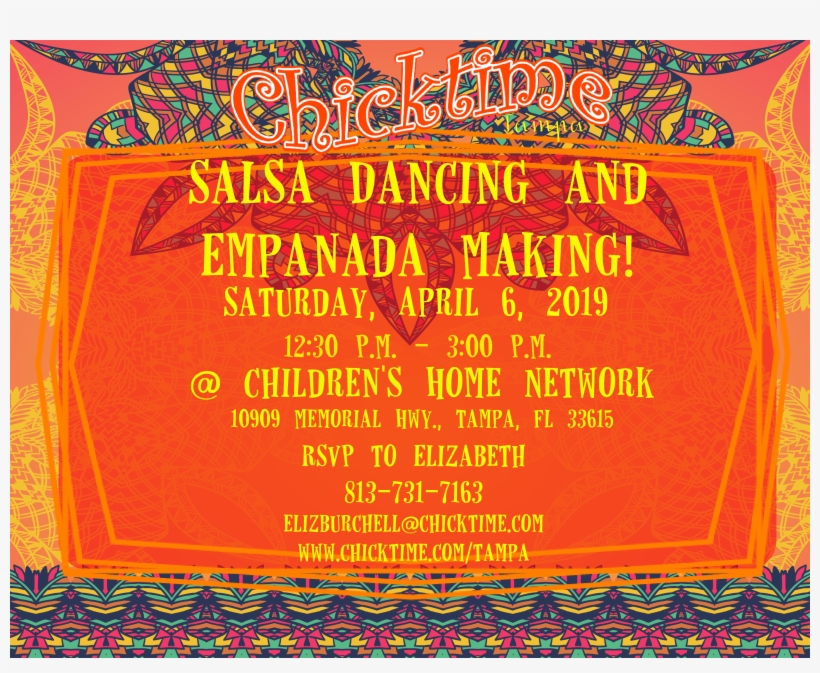 Salsa Dancing And Empanada Making - Poster, transparent png download