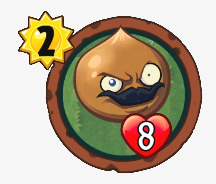 Water Chestnut - Plants Vs Zombies Heroes Card, transparent png download