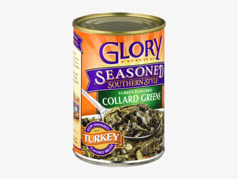 Glory Foods Seasoned Southern Style Collard Greens - Glory Seasoned Collard Greens, transparent png download