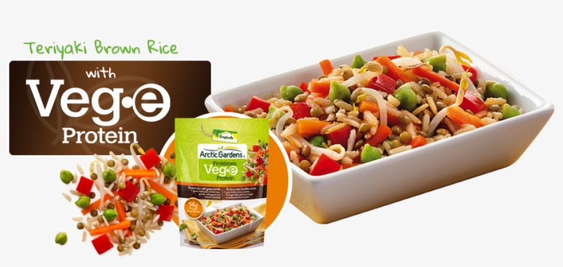 Teriyaki Brown Rice With Veg-e Protein - Natural Foods, transparent png download