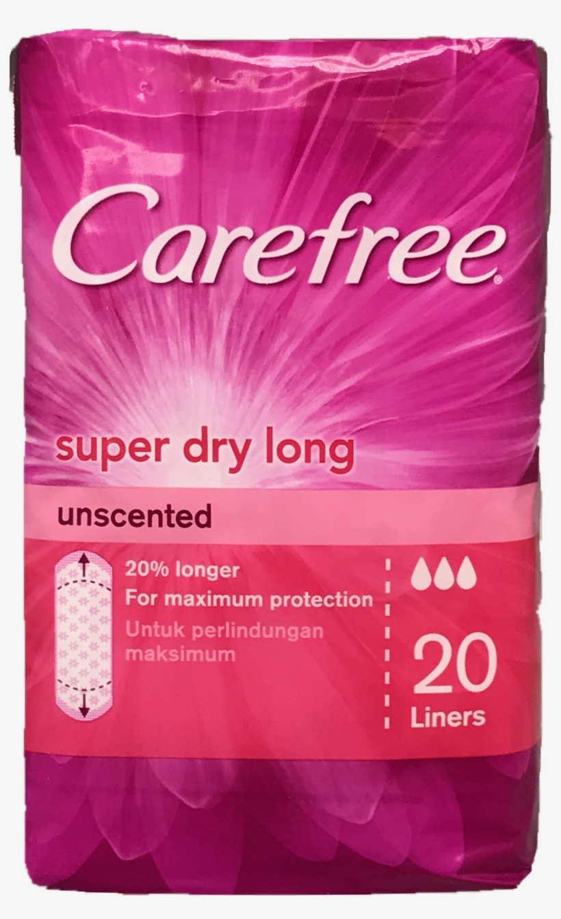 Carefree Panty Shield Long's 20's - Office Application Software, transparent png download
