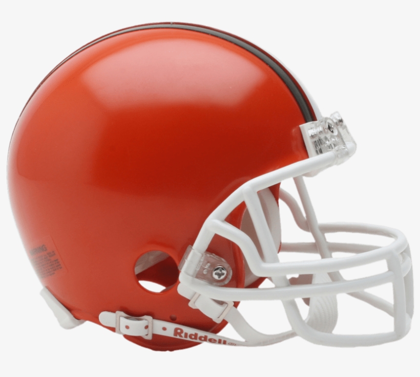 Cleveland Browns Nfl Football Mini Helmets Orange Football Helmet Png