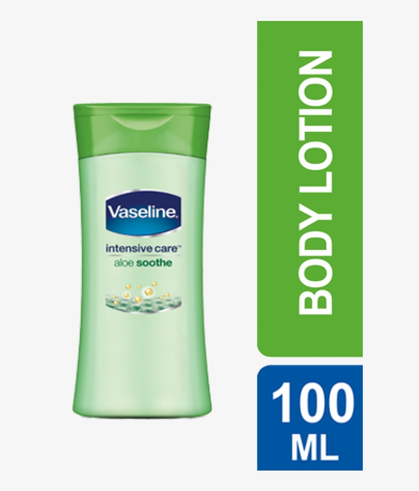 Vaseline Aloe Soothe Lotion -100ml - Vaseline Aloe Soothe Lotion 100ml, transparent png download