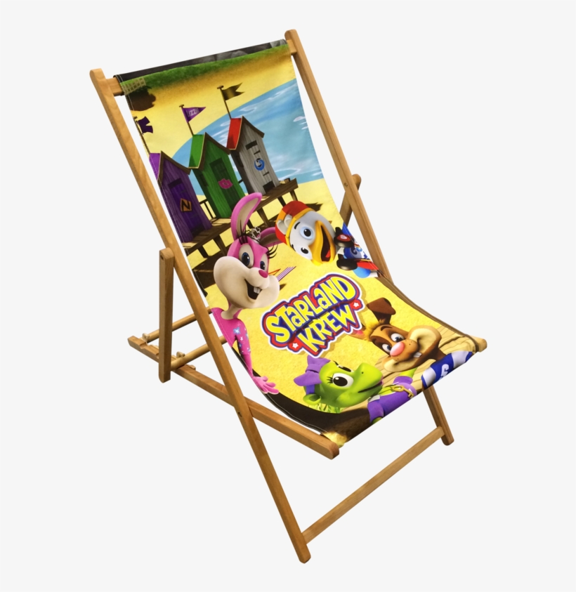 Personalised Deckchair - Folding Chair, transparent png download