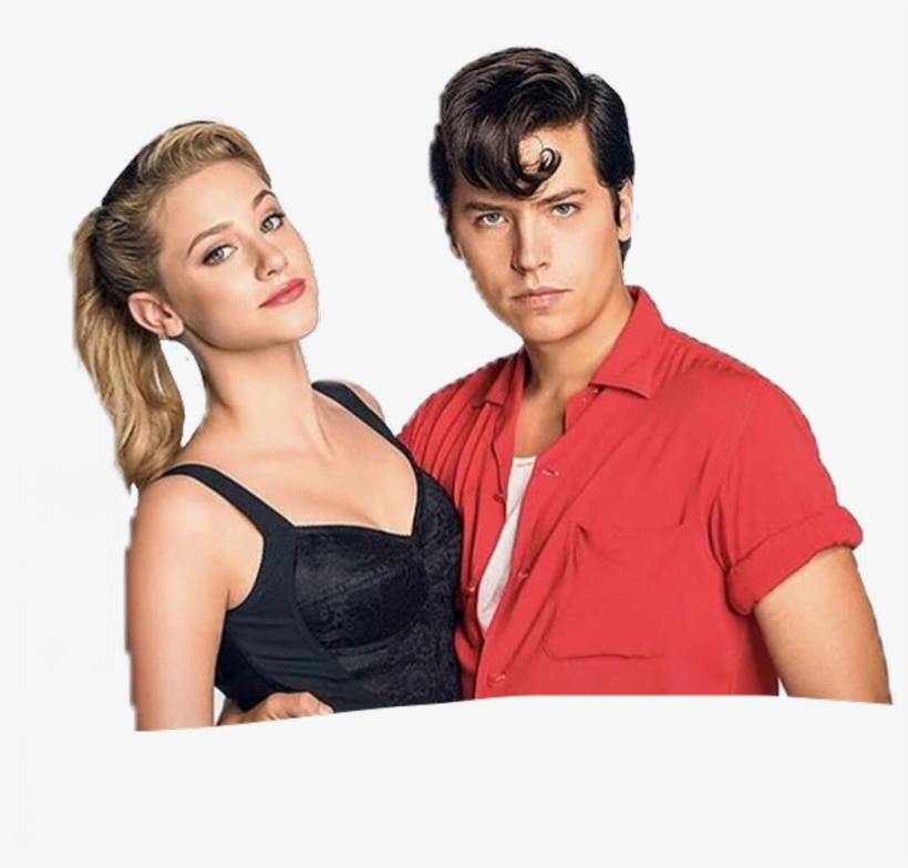 Betty And Jughead Jughead Betty Riverdale Bughead River - Cole Sprouse And Lili Reinhart, transparent png download