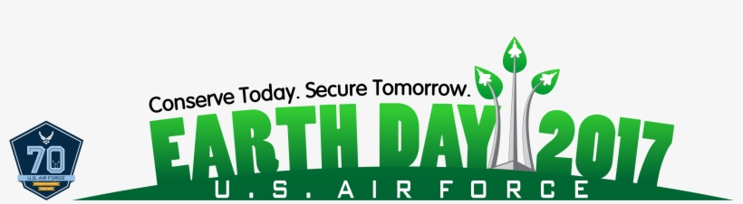 Air Force Earth Day Logo 2017 Png - Graphic Design, transparent png download