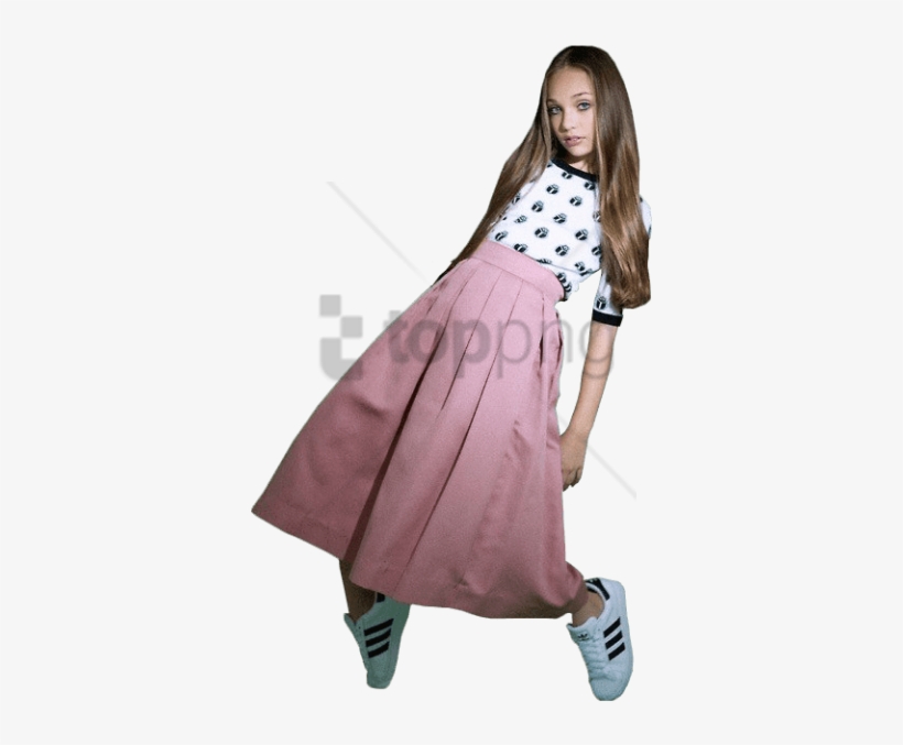 Free Png Download Maddie Ziegler Pink Dress Png Images - Png Maddie Ziegler, transparent png download