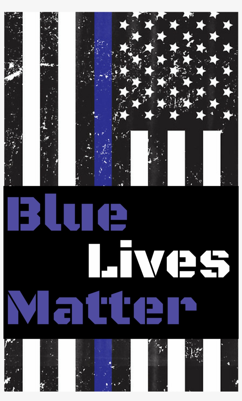 Thin Blue Line, Blue Lives Matter, Police Support, - Denim, transparent png download