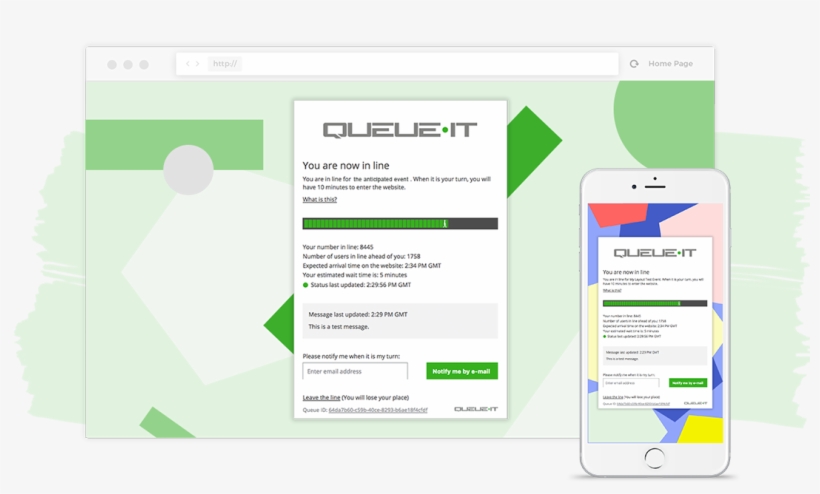 Queue-it Virtual Waiting Room Prevents Website Crashes - Virtual Waiting Line, transparent png download