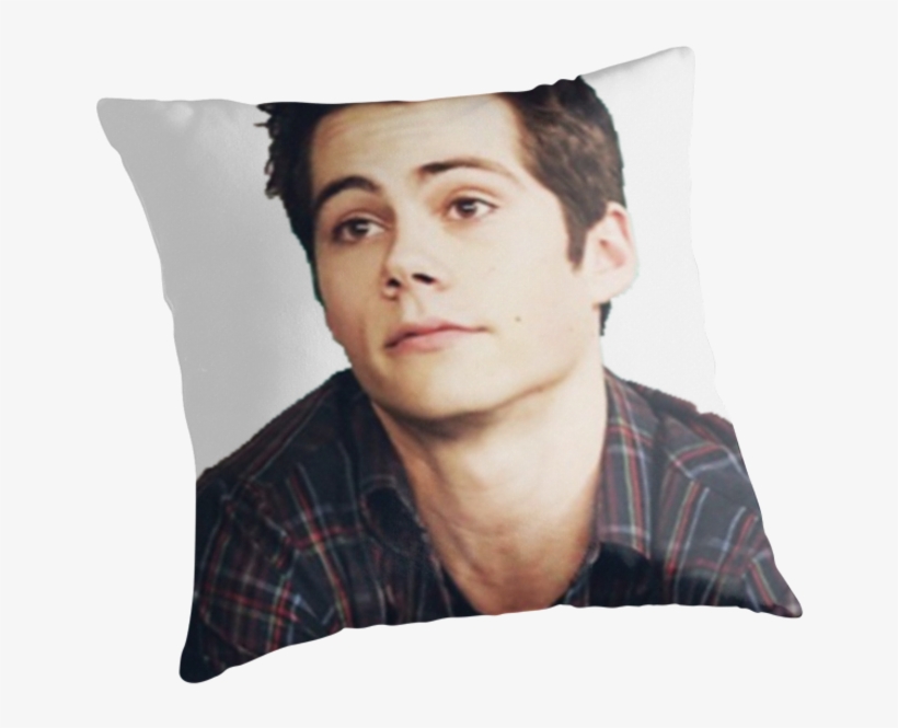 "dylan 'brien Puppy" Throw Pillows Itsaisha - Dylan O'brien, transparent png download