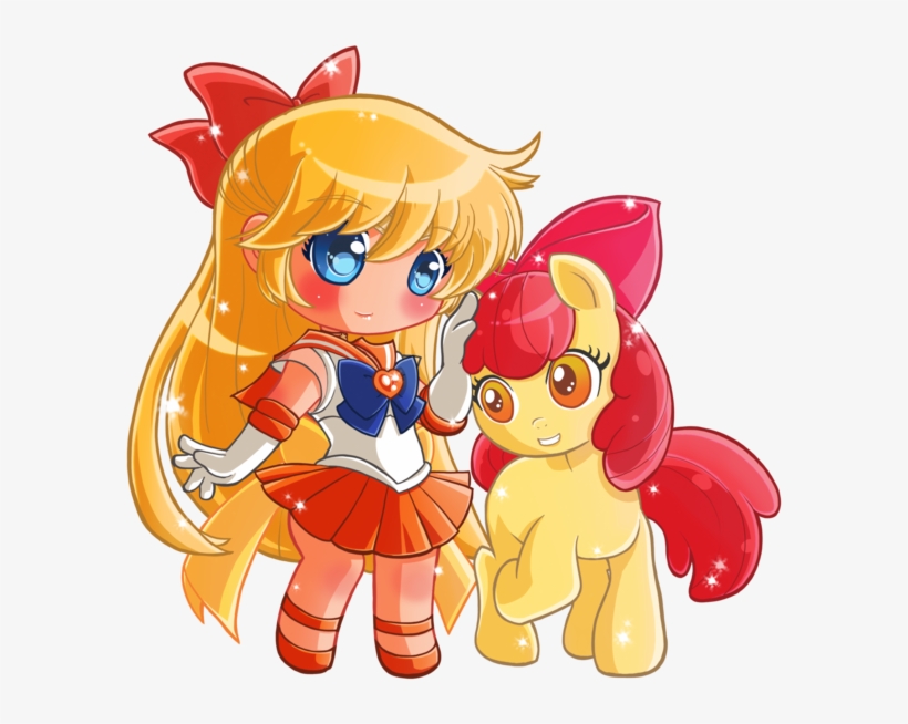 La Divina Y Hermosa Sailor Venus - Applejack Sailor Venus, transparent png download