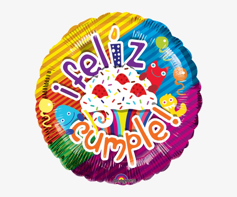 Globo Pastelito - Feliz Cumpleaños Globos Png, transparent png download