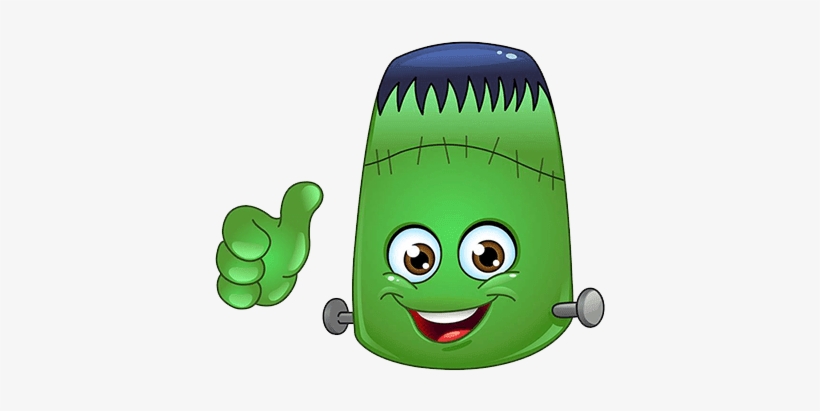 Png Image With Transparent Background - Frankenstein Emoji, transparent png download