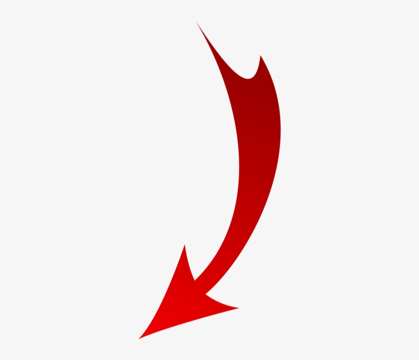 Curved Arrow Aoneapps - Flashlight, transparent png download