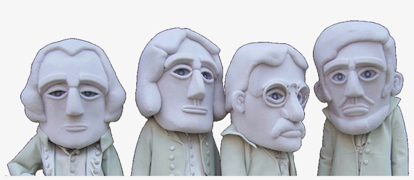Click Here To See The Mount Rushmore Presidents Getting - Mt Rushmore Heads Costumes, transparent png download