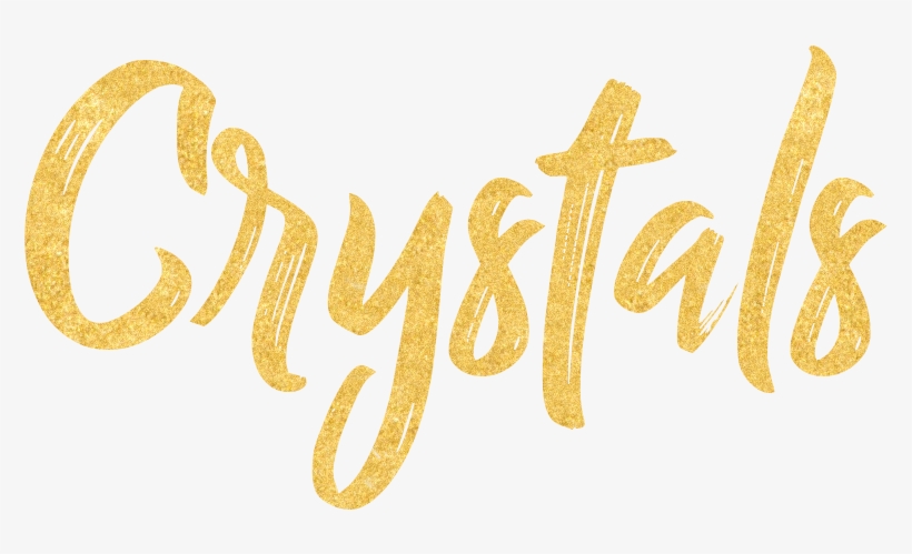 Crystals - Calligraphy, transparent png download