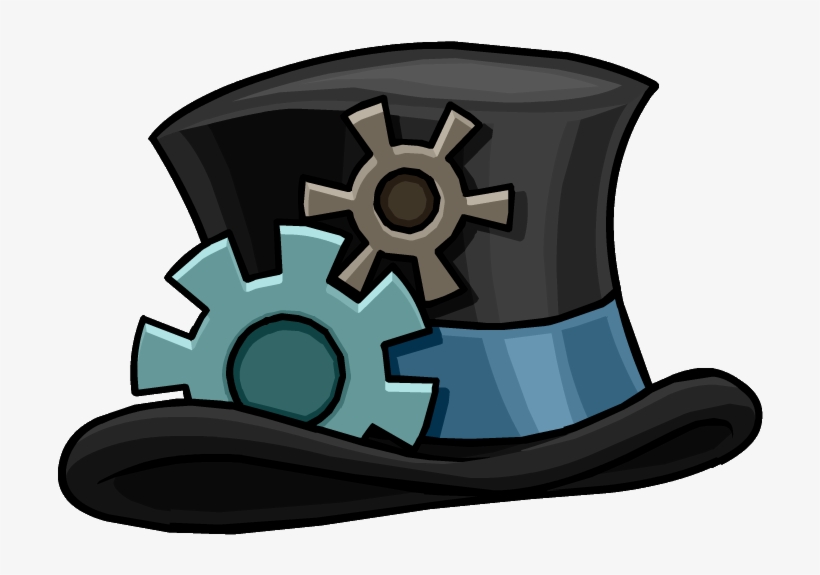 Top Hat Clipart Puffle - Puffles With Hats, transparent png download