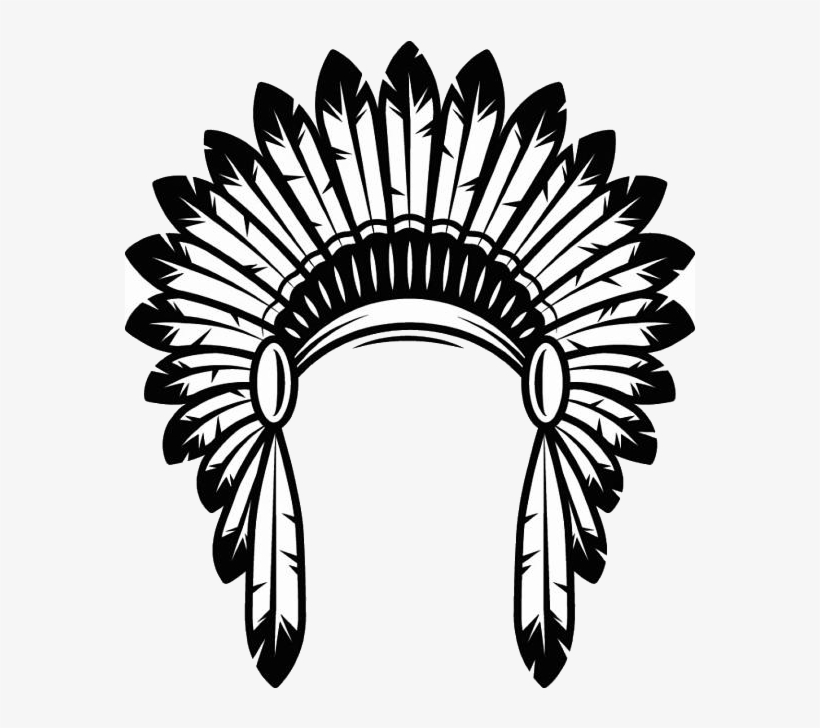 American Indians Png Image - Native American Skull Png, transparent png download