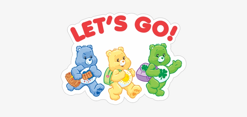 Viber Sticker «care Bears» - Care Backpacks By Tv's Toy Box - Care Bears Funshine, transparent png download