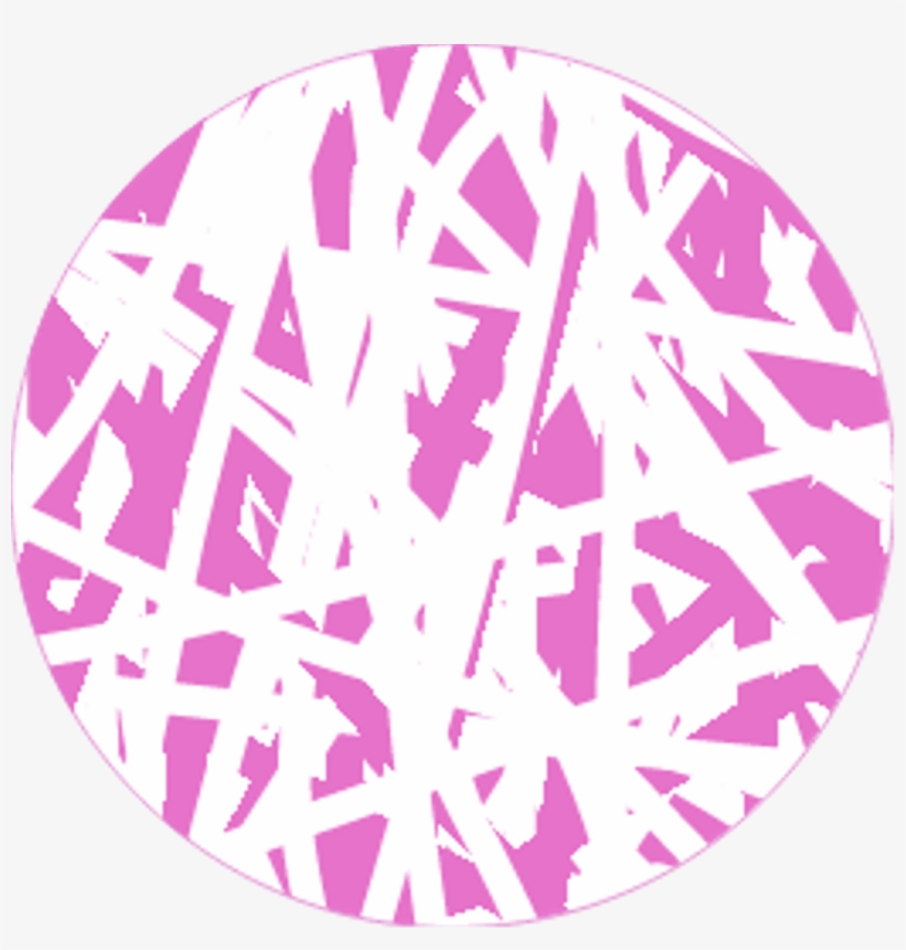 Pink White Rosa Blanco Circulos Circulo Garabato Garaba - Circle, transparent png download
