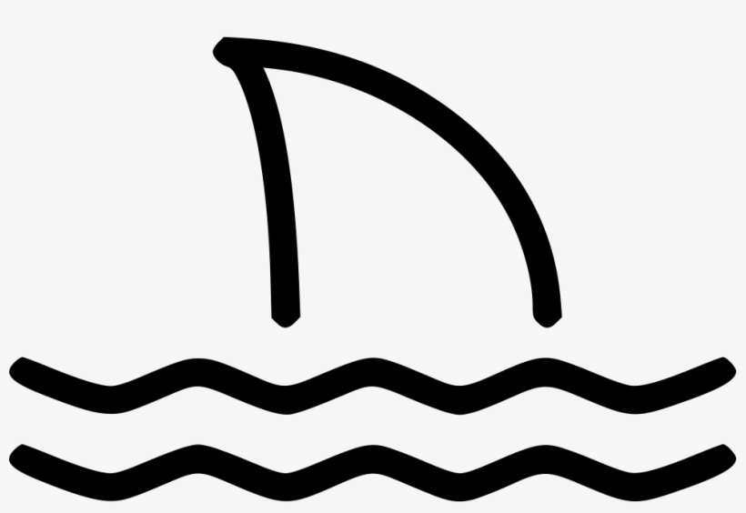 Shark Ocean Water Danger Swimming Comments, transparent png download