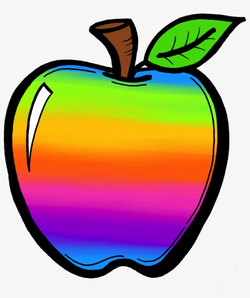 Rainbow Clipart Chalkboard - Crayon Clip Art, transparent png download