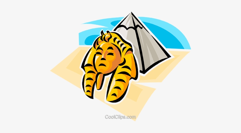 Egyptian Pyramids Royalty Free Vector Clip Art Illustration - Clipart Geschichte Kostenlos, transparent png download