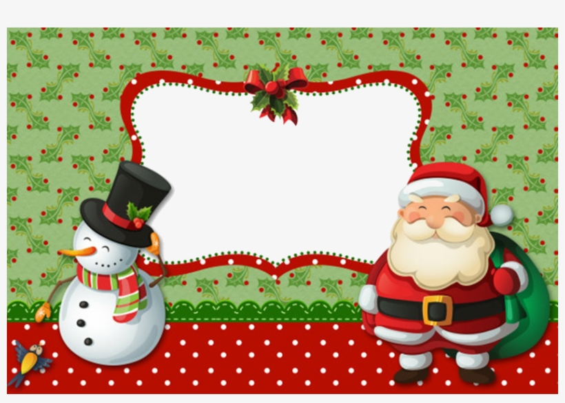 Publicado Dezembro 13, 2015 At 840 × 560 In Molduras - Tarjetas Para Invitacionde Navidad, transparent png download