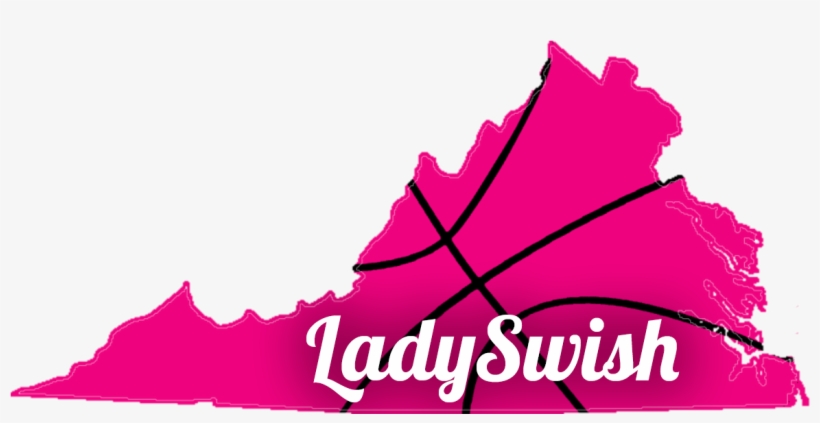 Ladyswish - Virginia State Clip Art, transparent png download