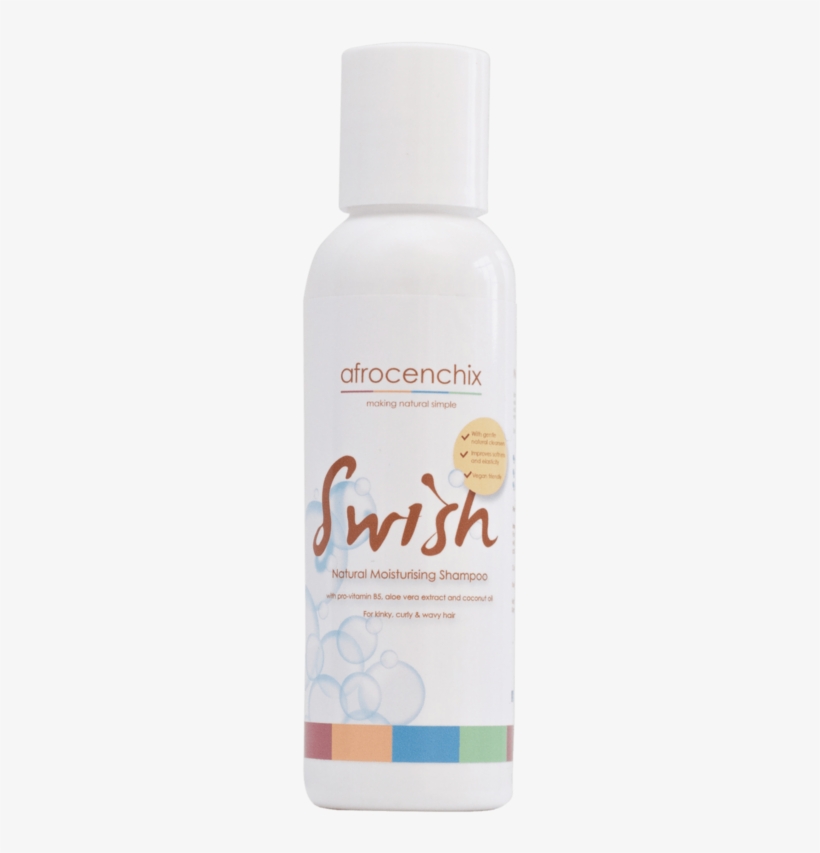 Sulphate-free Moisturising Shampoo - Afrocenchix 'swish' Natural Moisturising Shampoo (9oz), transparent png download