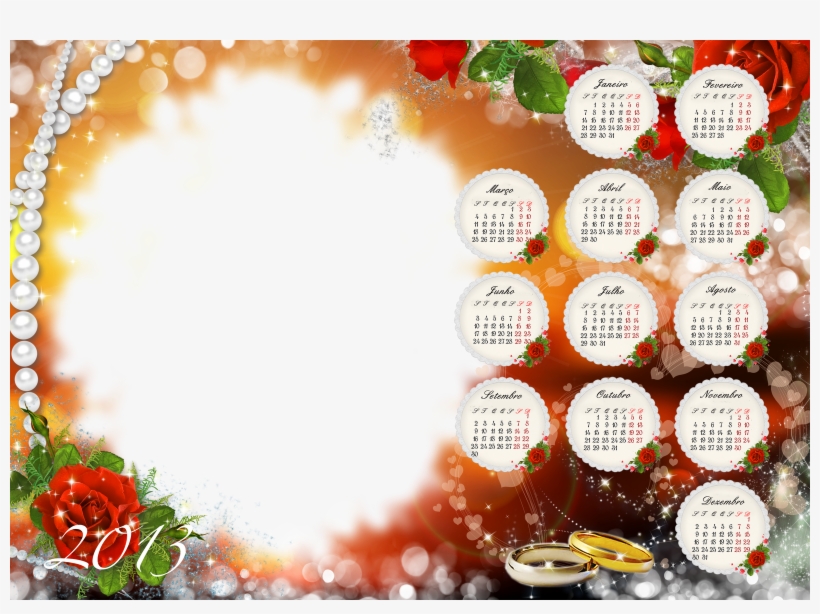 Download Calendario 2013 Gratis Rosas - Calendario 2018 Natal Png, transparent png download