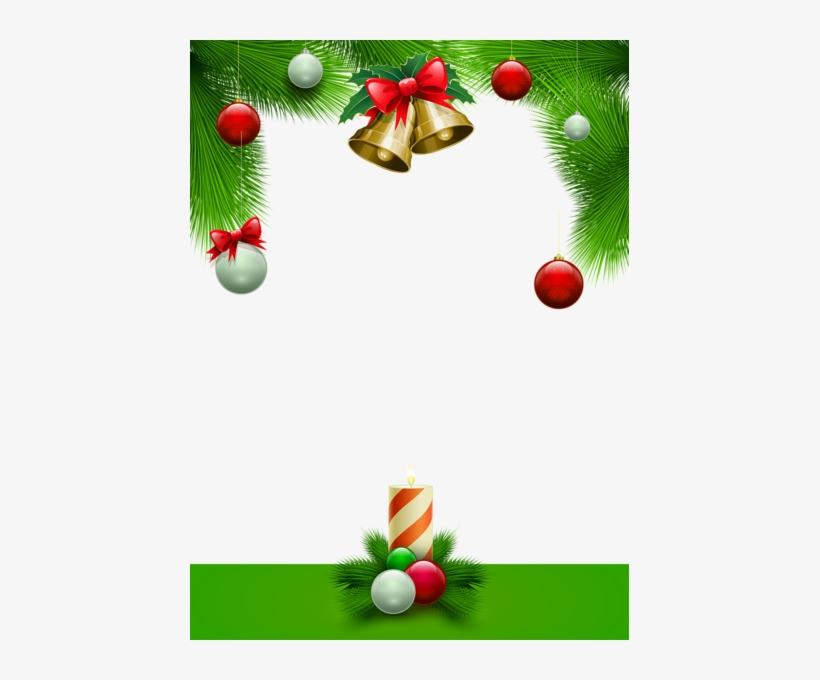 Boże Narodzenie Transparentny Zielony Png Photo Frame - Hd Transparent Christmas Frames Png, transparent png download