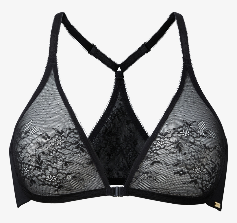 Glossies Lace Soft Bra Product Front - Bra, transparent png download