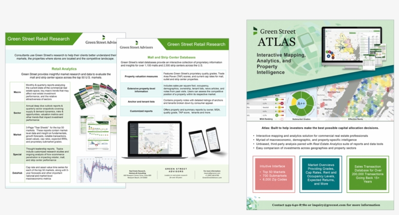 Fact Sheets And One Pagers Describing Green Street's - Online Advertising, transparent png download