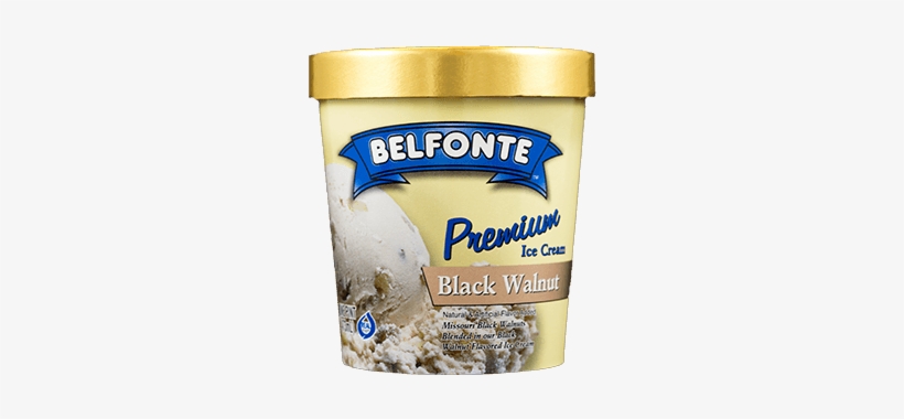 Black Walnut - Belfonte Ice Cream, transparent png download
