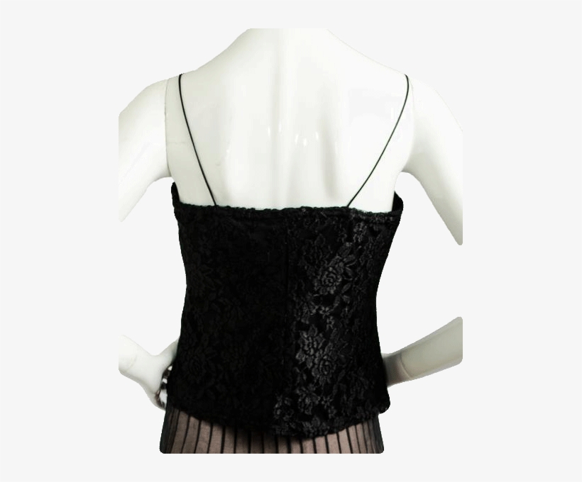 Black Lace A-list Top Size 9/10 - Blouse, transparent png download