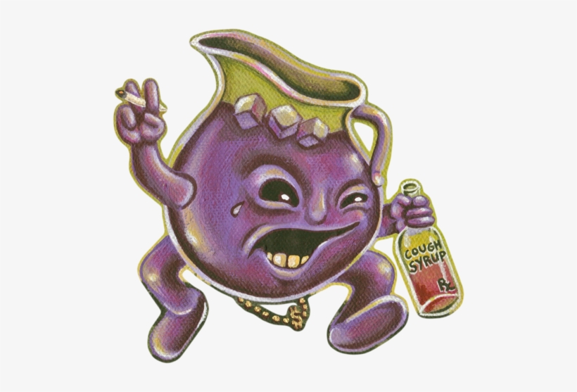 Hoodcat Purple Drank - Purple Drank Kool Aid, transparent png download