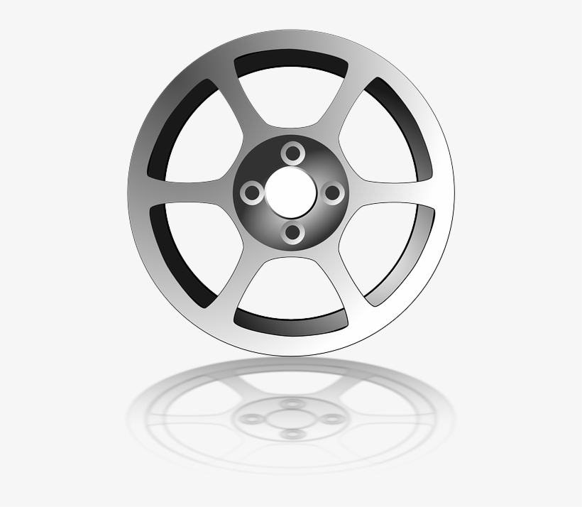 Wheel 2 Clip Art At Clker - Wheel Clipart, transparent png download