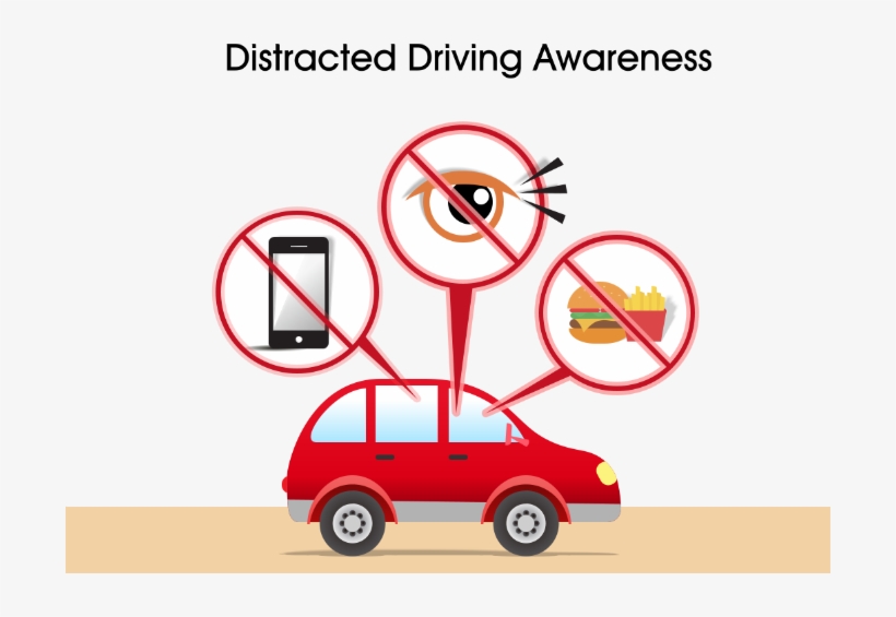 Distracted Driving More Dangerous Than People Know - Distracted Driving Png, transparent png download