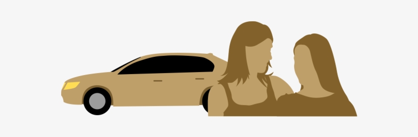 Black And White Stock Is Your Teen A Dangerous - Personal Luxury Car, transparent png download