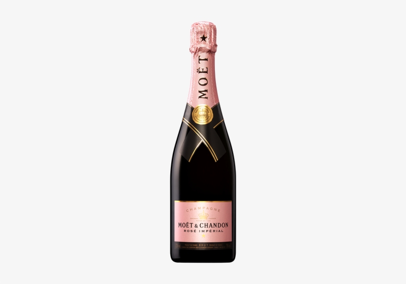 Moet & Chandon Rose Imperial 750ml - Moet And Chandon Bottle, transparent png download