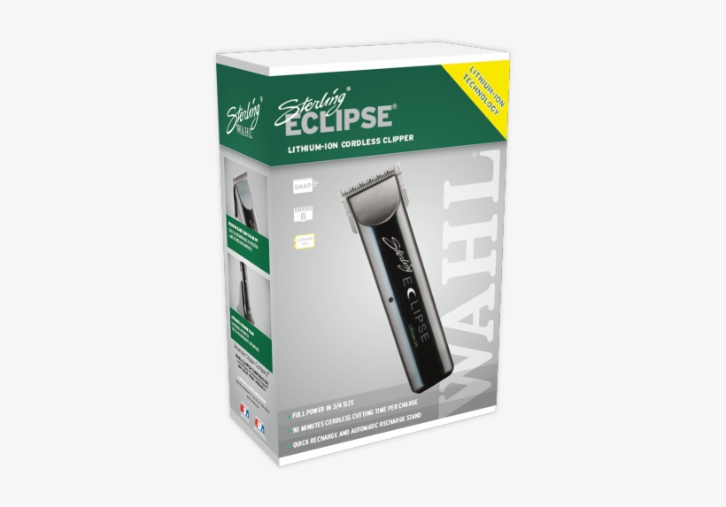 Sterling Eclipse Hair Clippers Package View - Hair Clipper, transparent png download