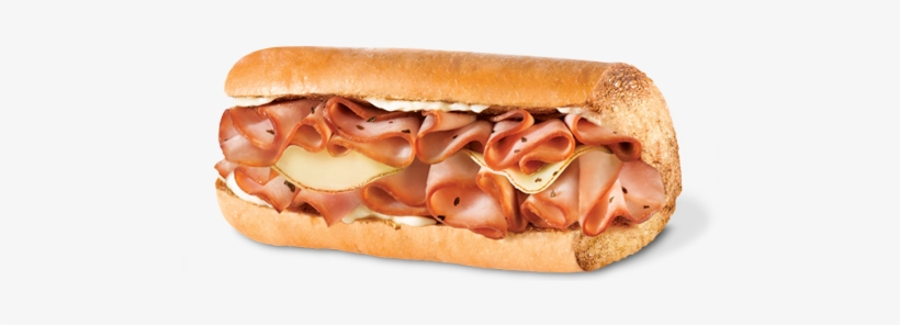 Kids Ham And Cheese Sandwich - Quiznos Ham And Cheese, transparent png download